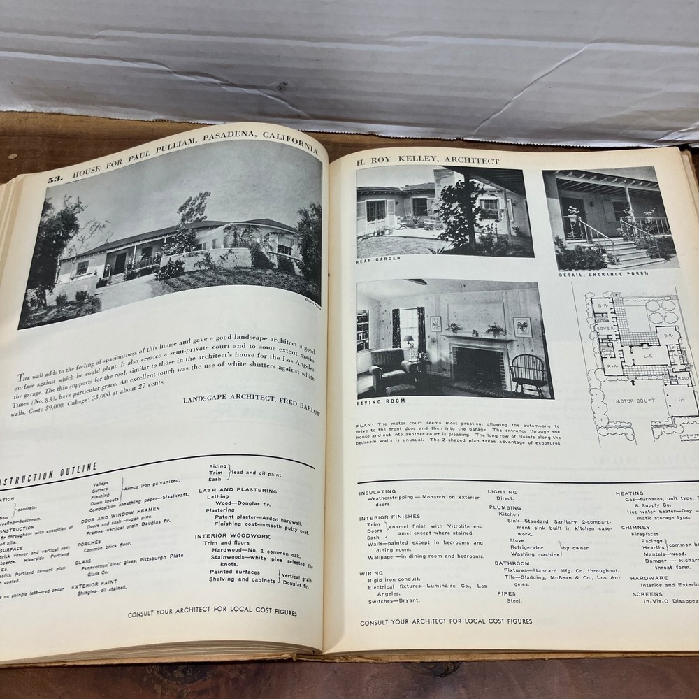 The Book of Small Houses Architectural Forum 1936 3rd Printing Home Design - Picture 8 of 12